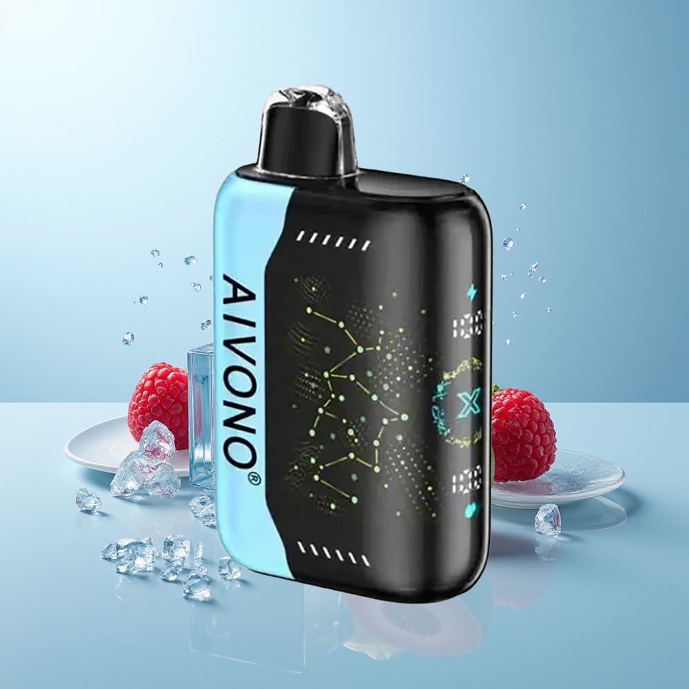 Aivono Aim Boom 25000 Puffs توت أزرق جليدي 650mAh Type-C