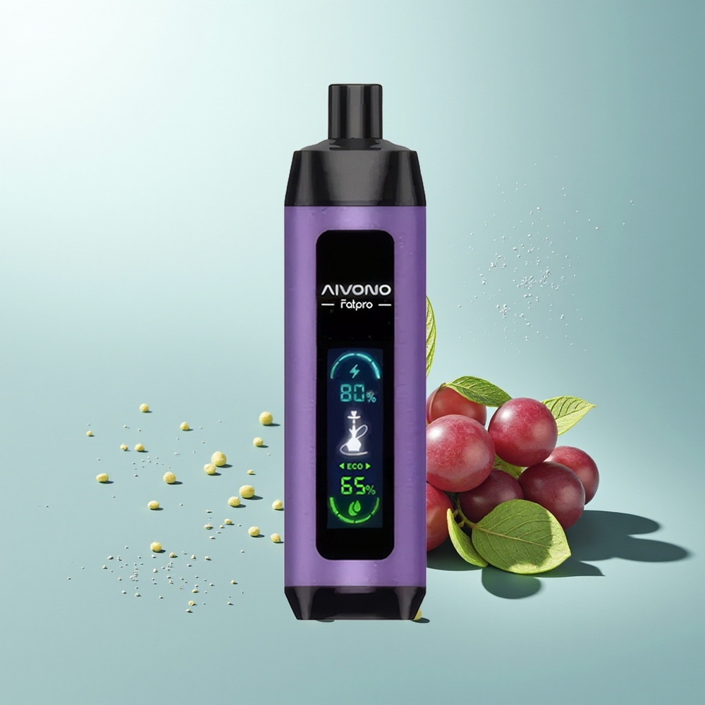 Aivono Aim Fatpro 22000 Puffs عنب نعناع 28ml 600mah