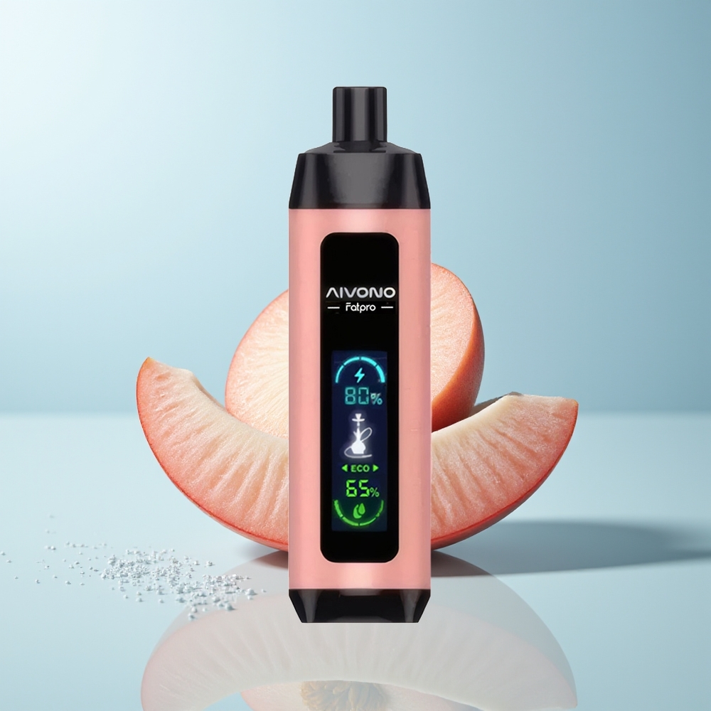 Aivono Aim Fatpro 22000 Puffs خوخ مثلج 28ml 600mah
