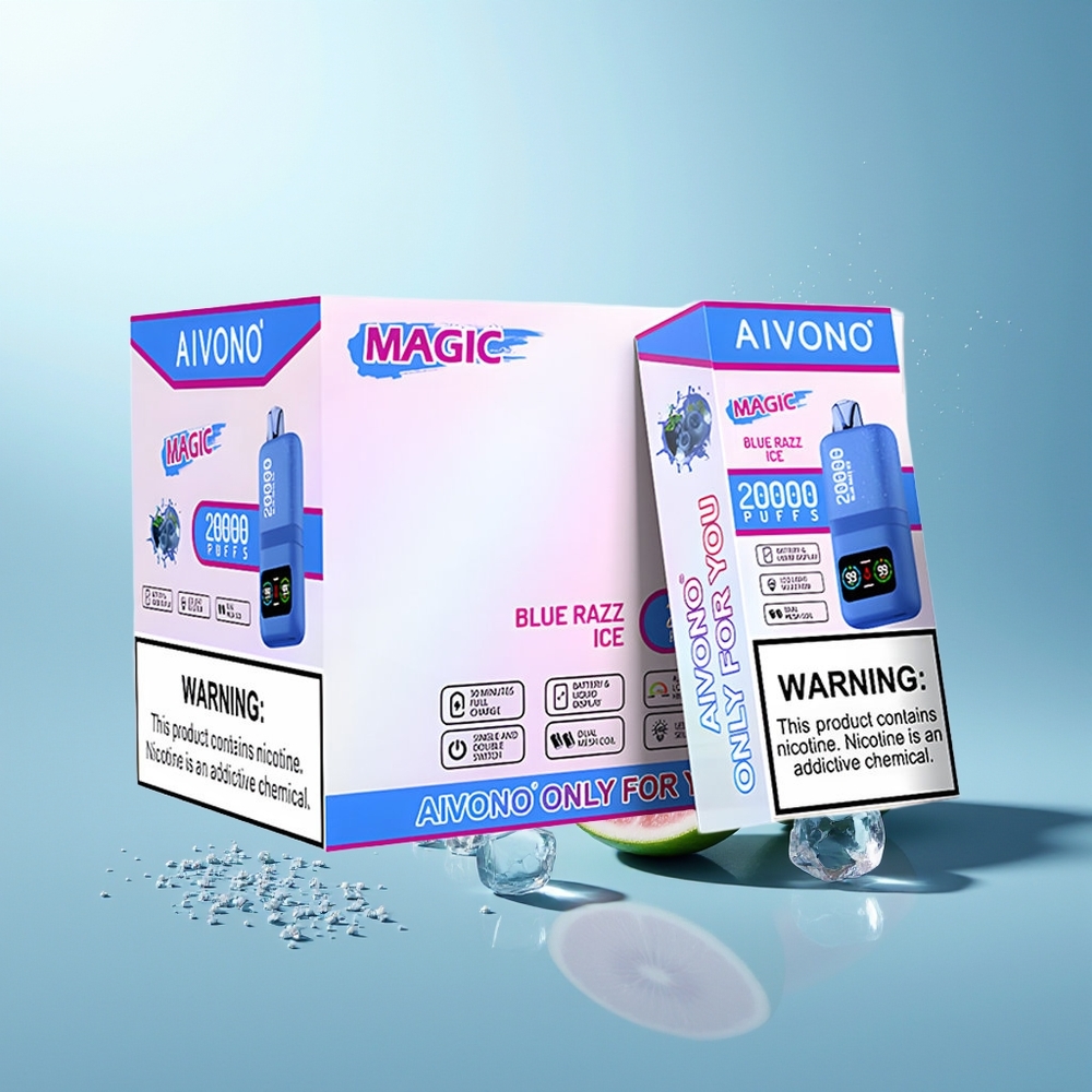 Aivono Aim Magic 20000 Puffs توت أزرق جليدي