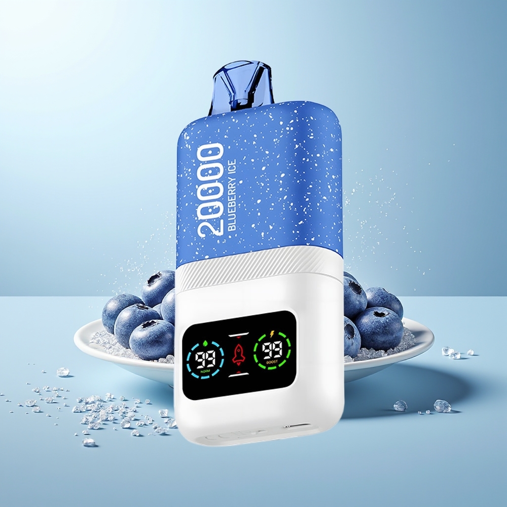 Aivono Aim Magic 20000 Puffs توت أزرق مثلج شاشة مزدوجة شحن