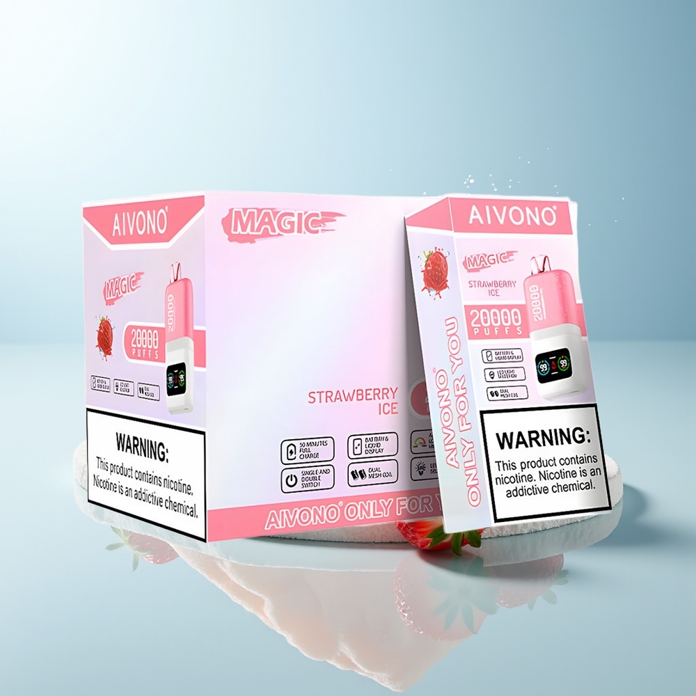 Aivono Aim Magic 20000 Puffs فراولة آيس