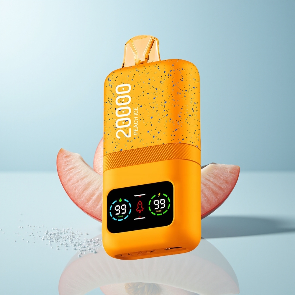 Aivono Aim Magic 20000 Puffs خوخ مثلج Dual Mesh LCD