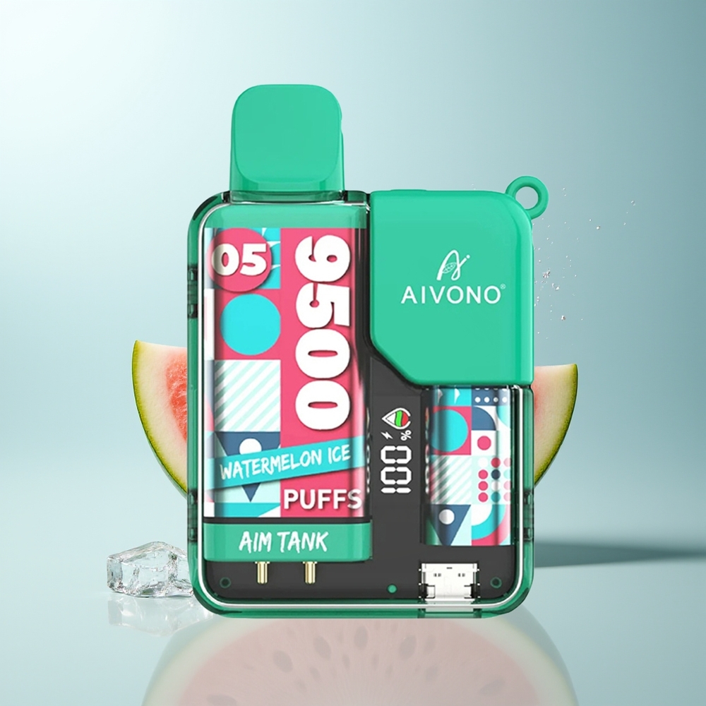 Aivono Aim Tank 9500 Puffs بطيخ مثلج شاش 1.2أوم