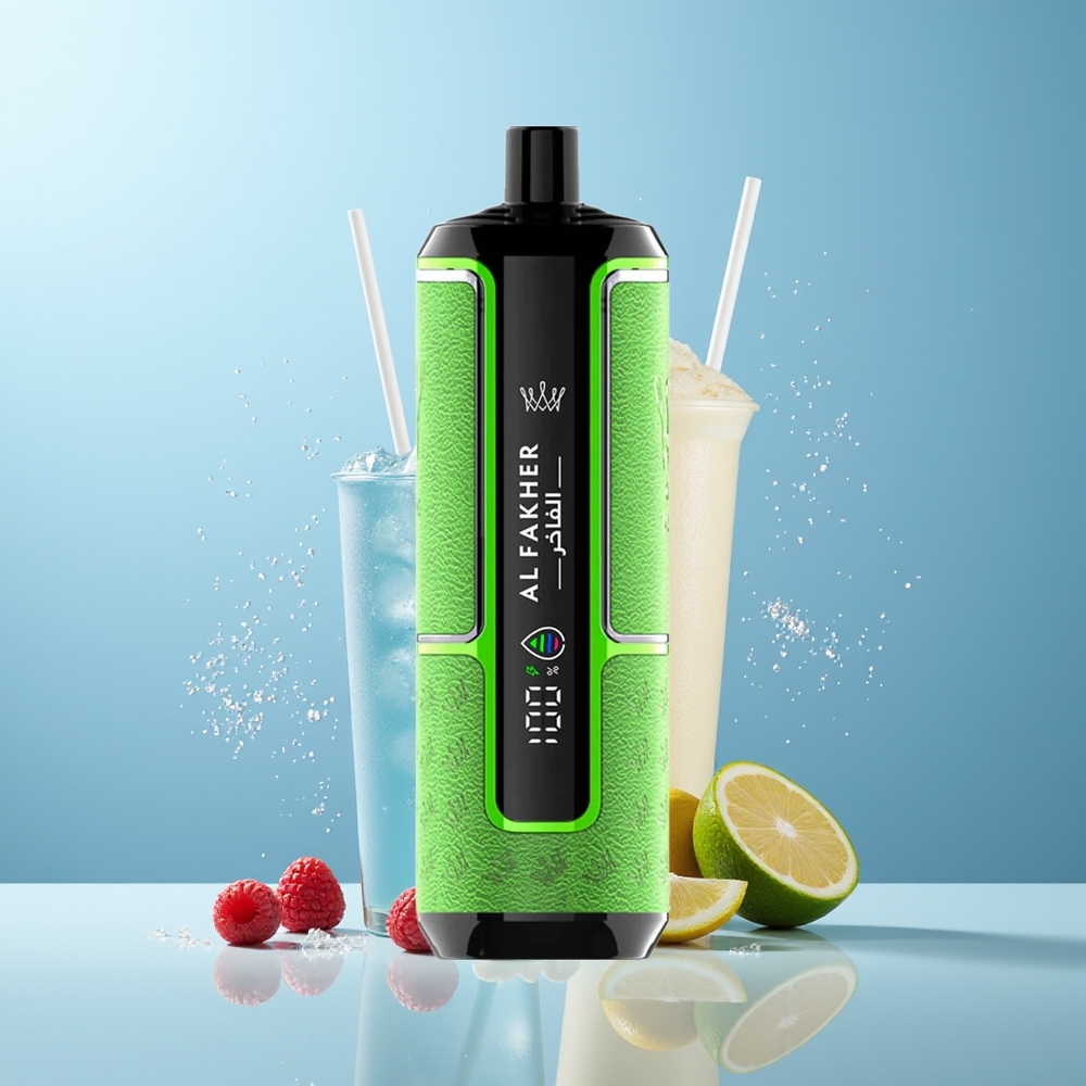 Al Fakher Crown Bar 15K ليمونادة التوت الأزرق Hypermax 22ml 600mAh