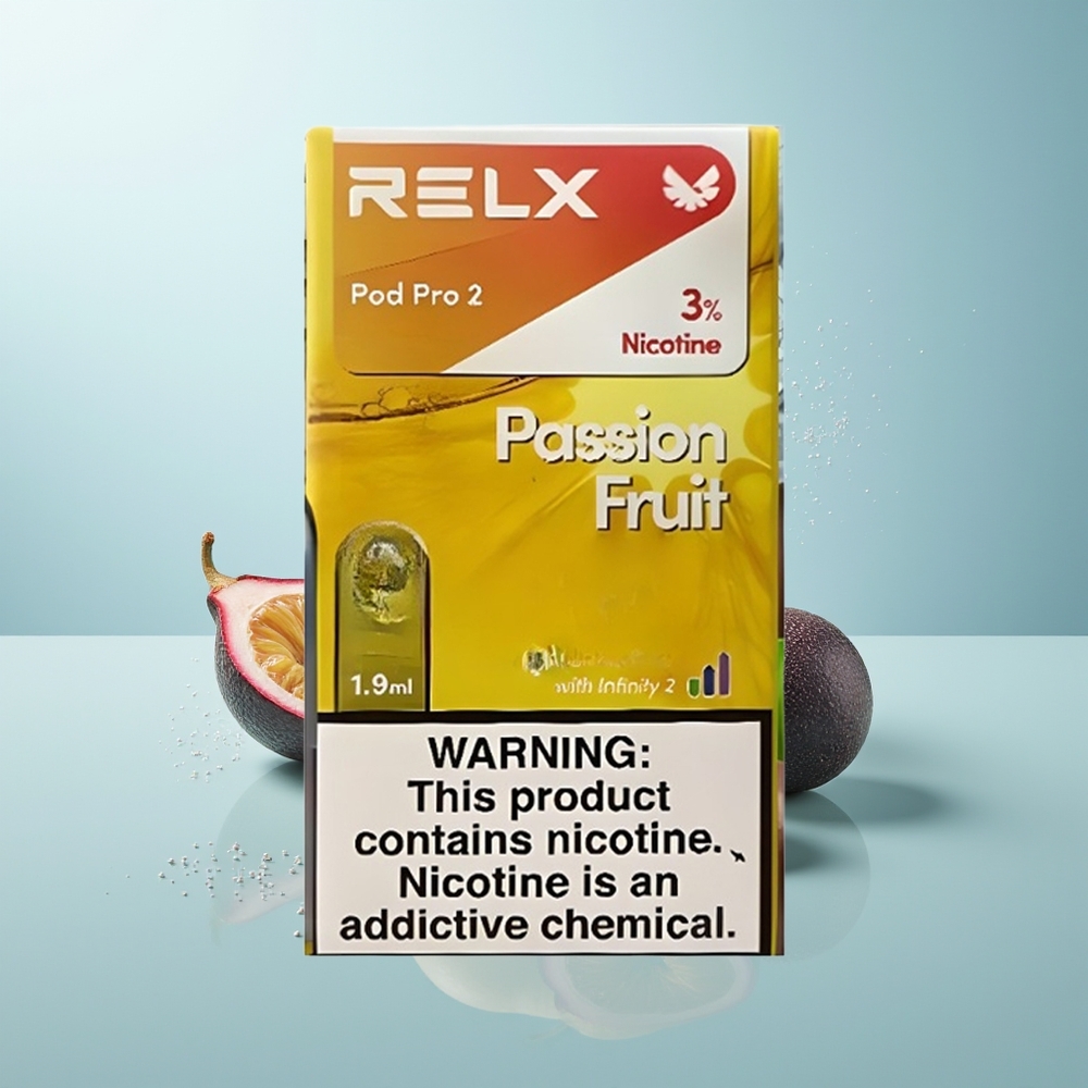 RELX Pod Pro 2 600 نفخة فاكهة العشق 1.9مل 3 أوضاع