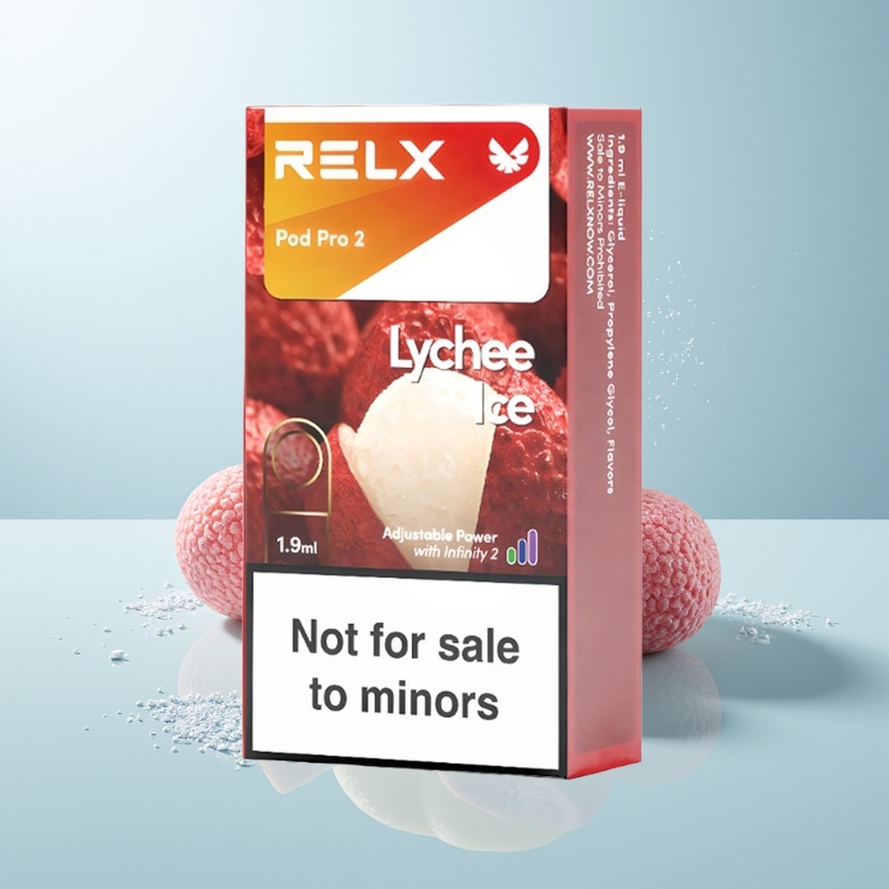 RELX Pod Pro 2 600 نفس ليتشي آيس 1.9 مل
