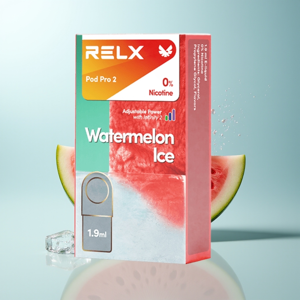 RELX Pod Pro 2 600 نفخة بطيخ مثلج 1.9 مل