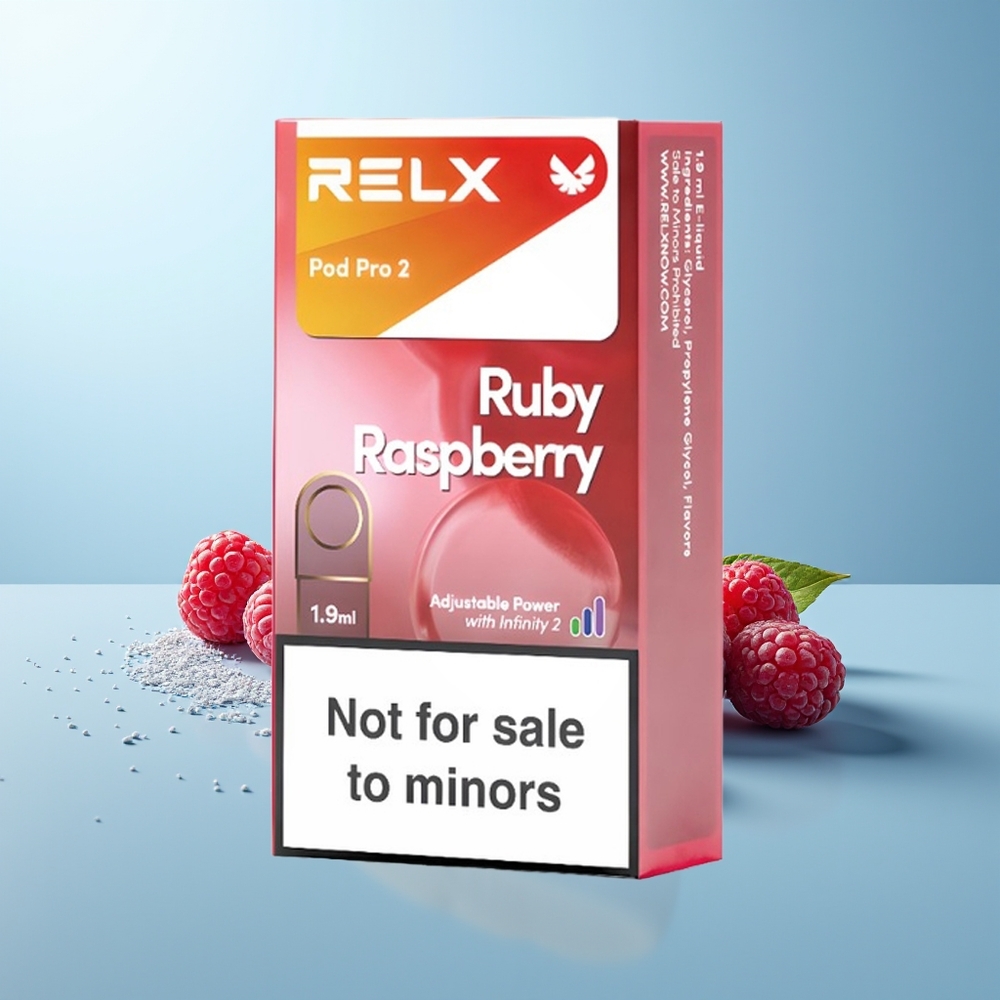 RELX Pod Pro 2 600 نفخة توت أزرق 1.9ml