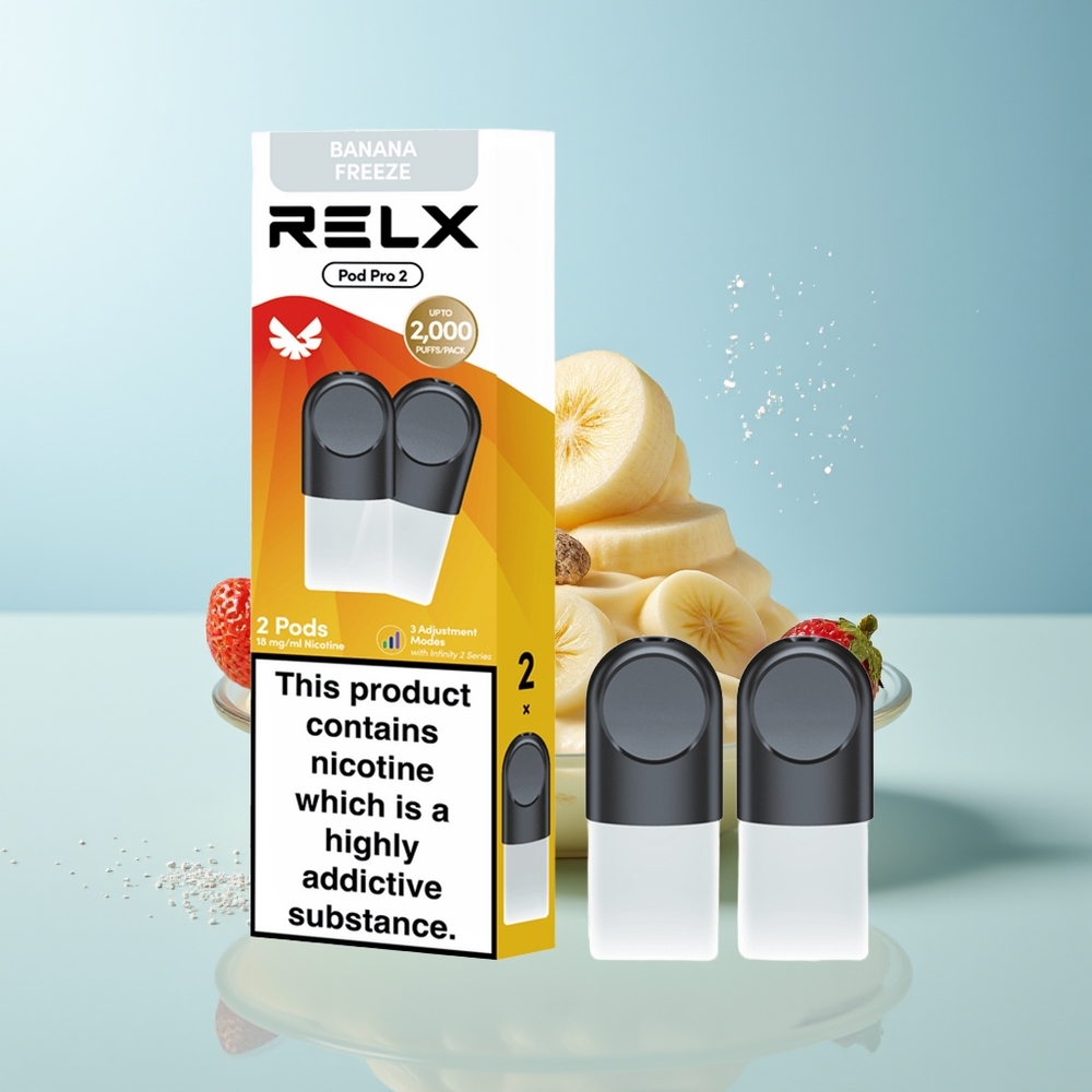 RELX Pod Pro 2 600 Banana Freeze 1.9ml