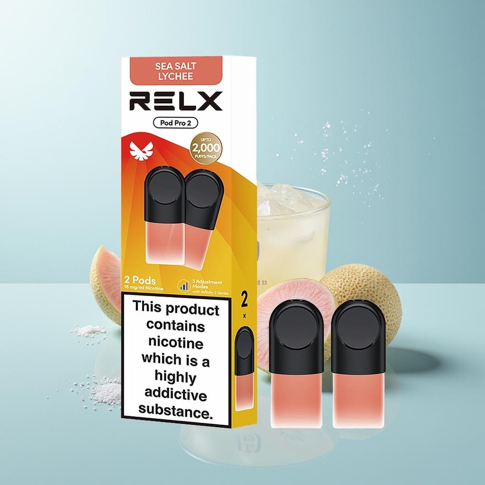 RELX Pod Pro 600 1.9ml ليتشي البحر