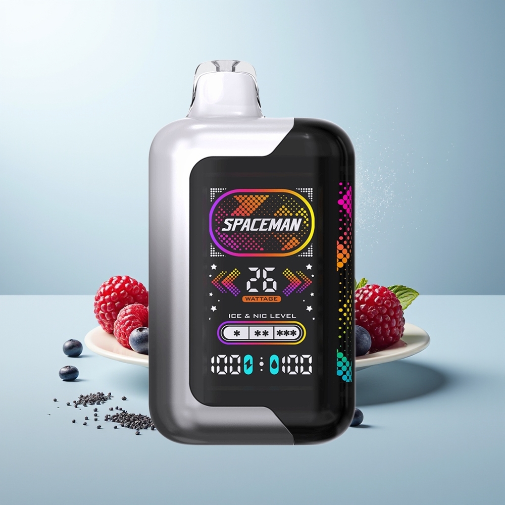 SMOK SPACEMAN 40000 20ml 50mg توت العليق الأسود