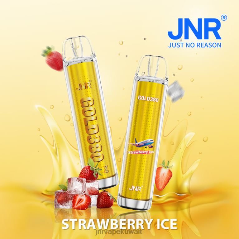 جي إن آر جولد 380 - JNR Vape Flavours 6V8DF54 جليد الفراولة