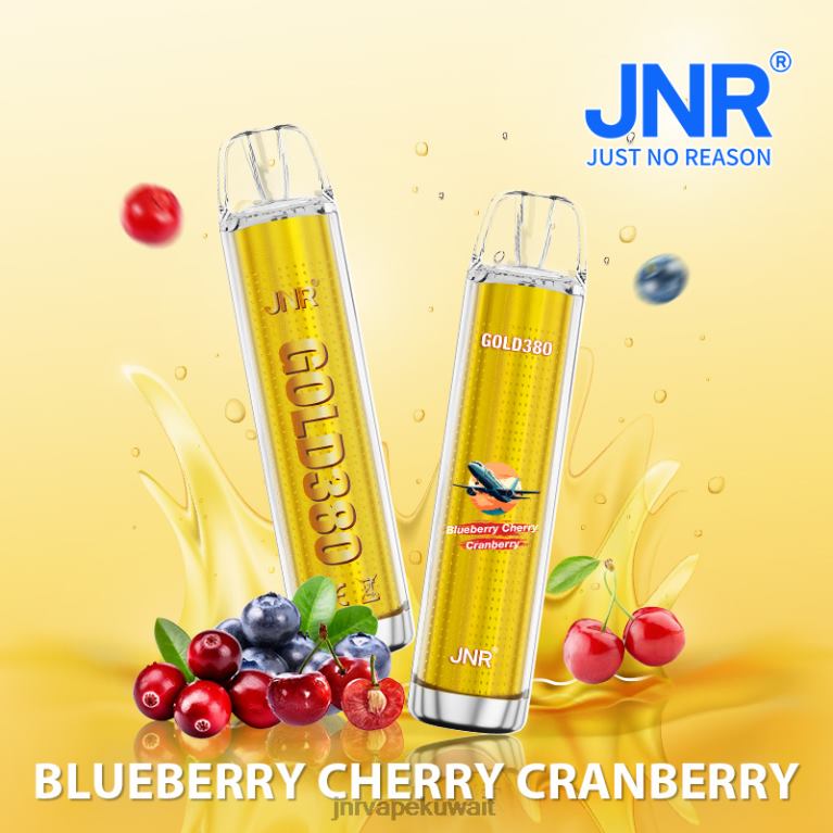 جي إن آر جولد 380 - JNR Vapes Website 6V8DF43 التوت البري الكرز