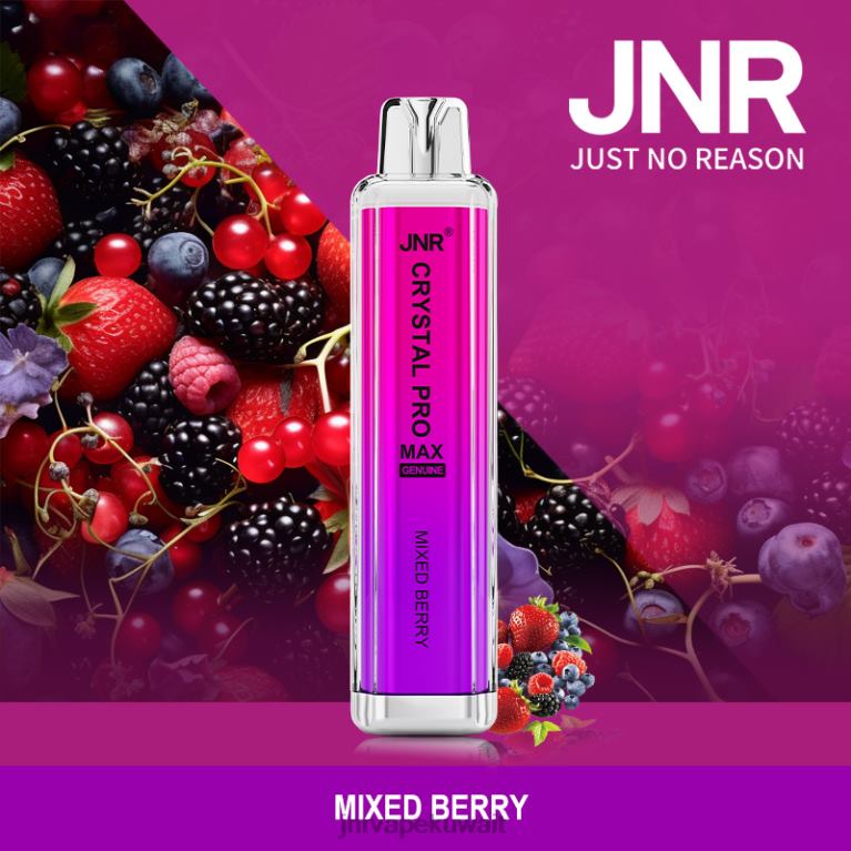 جي إن آر كريستال بروماكس - JNR Vape 6V8DF327 التوت مختلطة