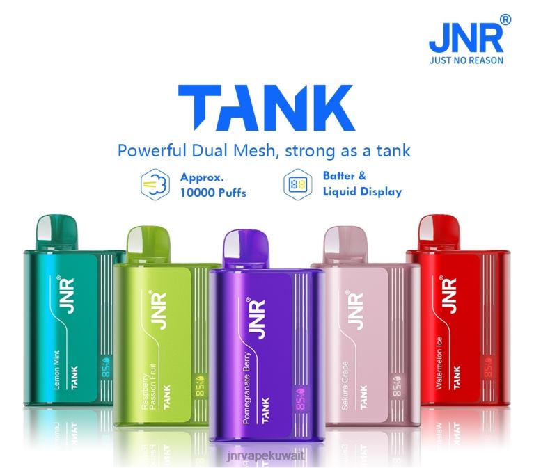 دبابة جونيور - JNR Vape Kuwait 6V8DF12 الفراولة والبطيخ الجليد