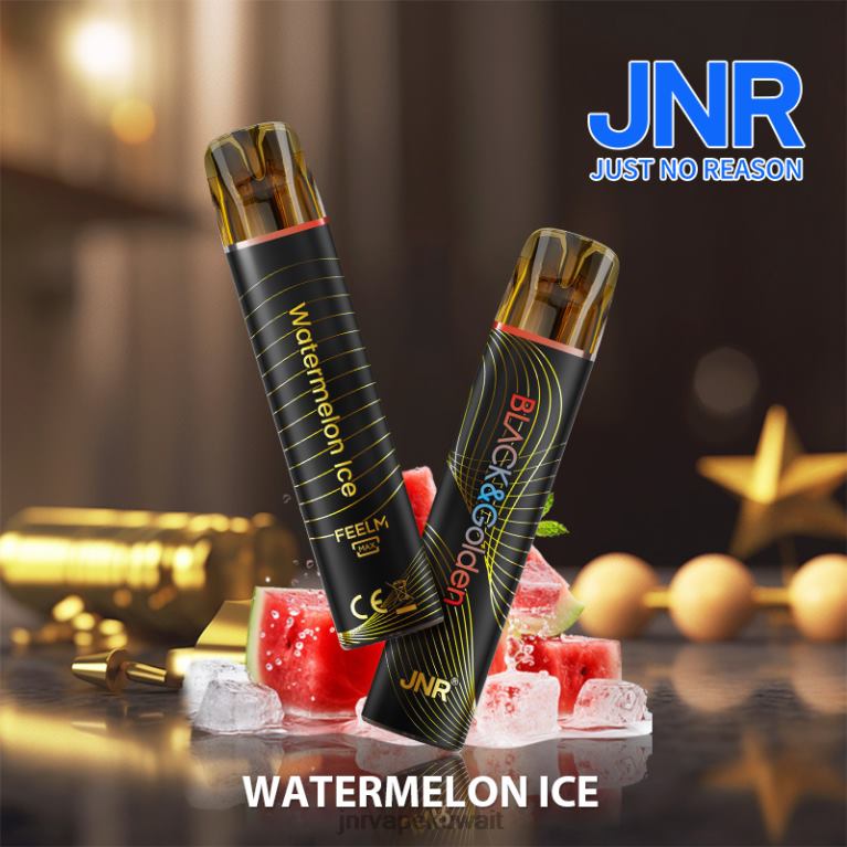 جي إن آر بلاك آند جلودن - JNR Vape Nicotine 6V8DF288 ثلج البطيخ