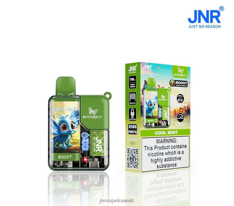 فراشة جونيور - JNR Vape Nicotine 6V8DF58 نعناع منعش
