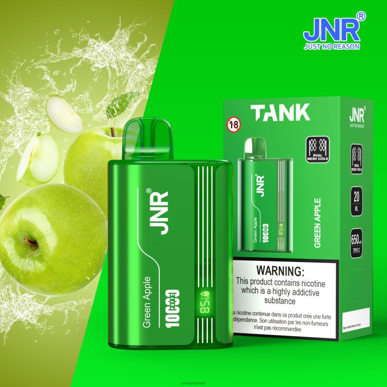 دبابة جونيور - JNR Vape Price 6V8DF29 تفاحة خضراء