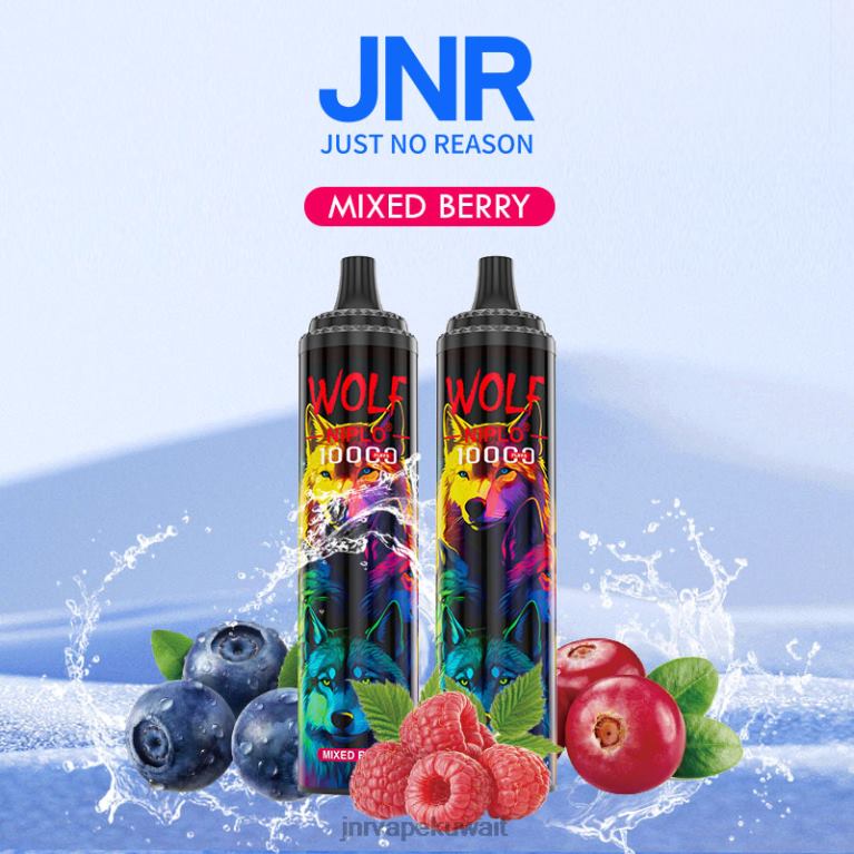 jnr وولف niplo - JNR Vape Pods 6V8DF345 التوت مختلطة