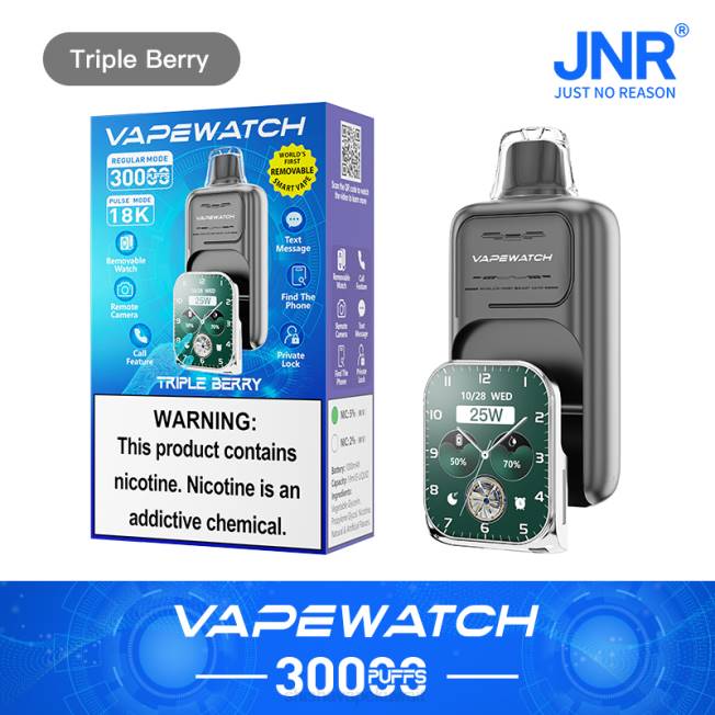 JNR Vape التوت الثلاثي | JNR ساعة vape J8426