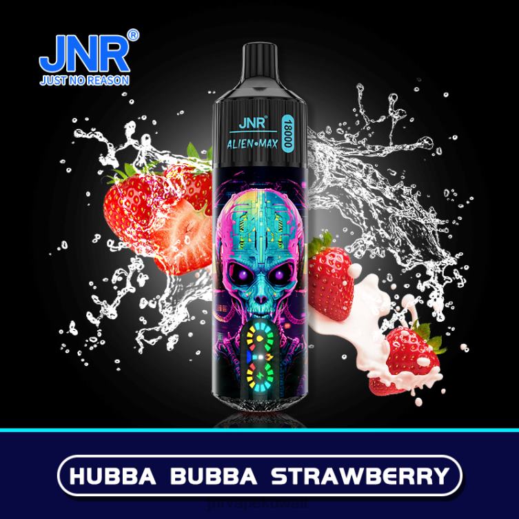 JNR ALIEN الأعلى - JNR Vape Nicotine 6080P28 هوبا بوبا الفراولة