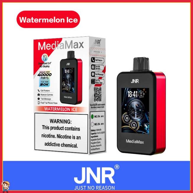 JNR Vapes Website ثلج البطيخ | JNR MediaMax نفخة 40 ألف J84218