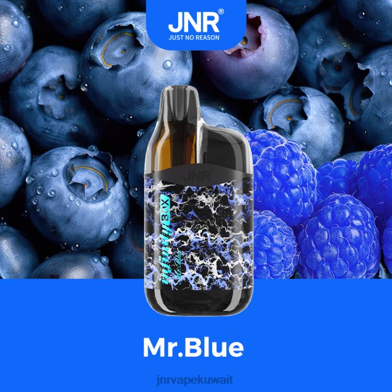 صندوق JNR Infinity - JNR Vape 6V8DF87 السيد الأزرق