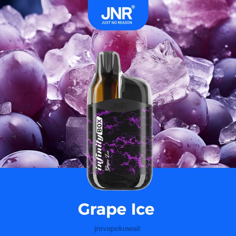 صندوق JNR Infinity - JNR Vape Kuwait 6V8DF82 جليد العنب