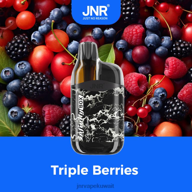 صندوق JNR Infinity - JNR Vape Pods 6V8DF95 التوت الثلاثي