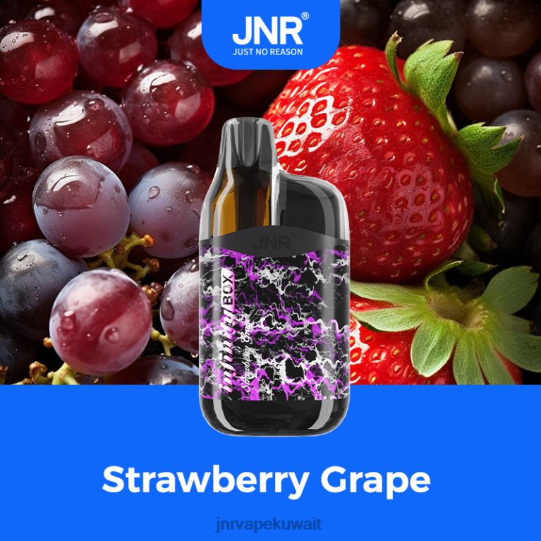 صندوق JNR Infinity - JNR Vape Review 6V8DF90 عنب فراولة