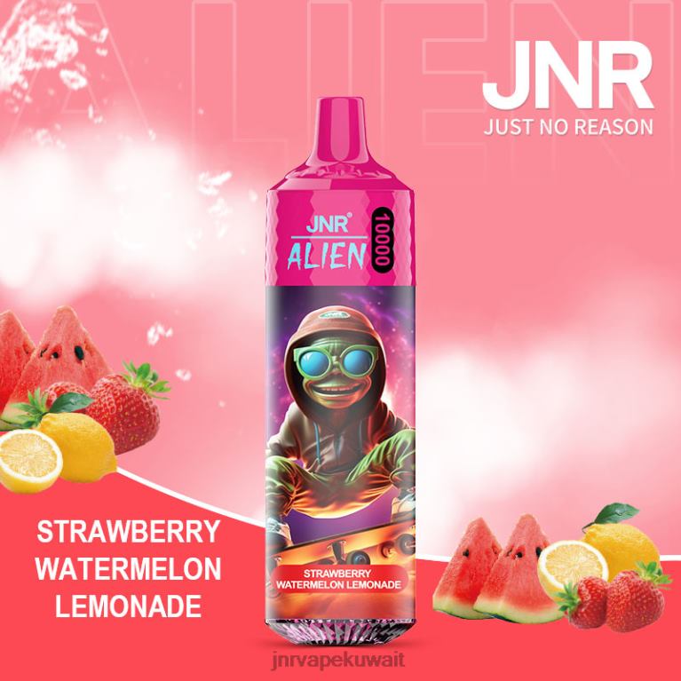 jnr أجنبي - JNR Vape 6V8DF157 عصير الليمون بالبطيخ والفراولة