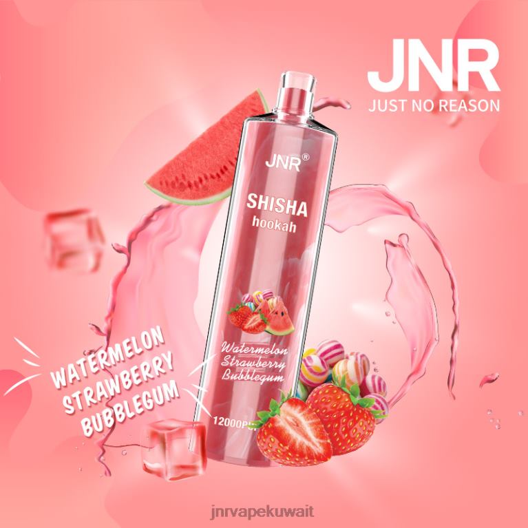 jnr الشيشة - JNR Vape Flavours 6V8DF184 البطيخ الفراولة الزاهي