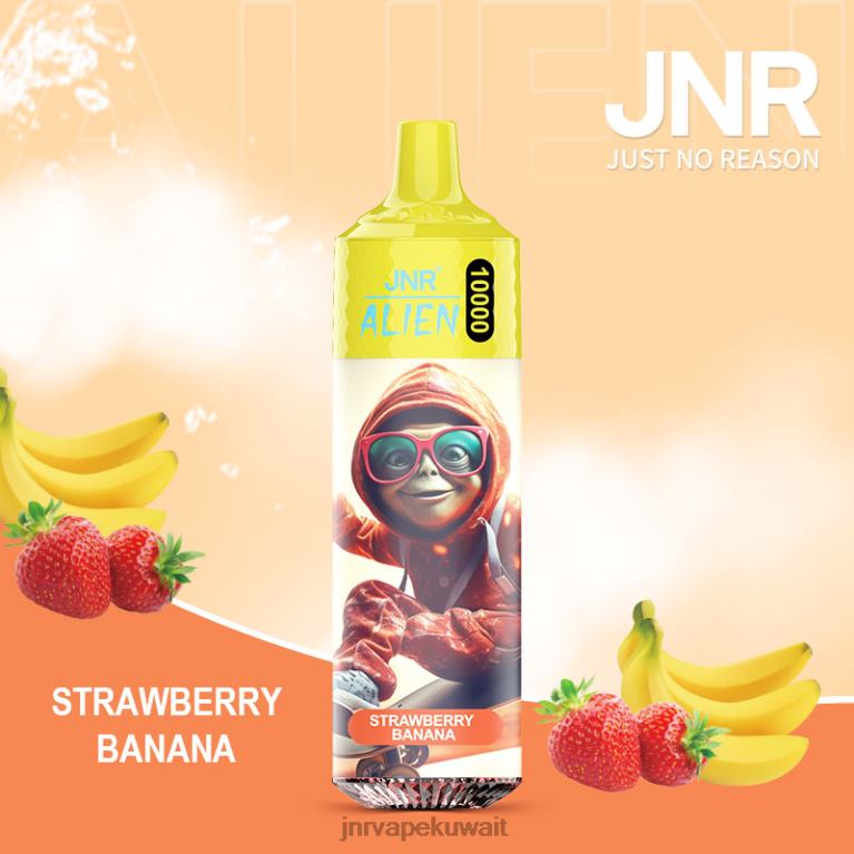 jnr أجنبي - JNR Vape Kuwait 6V8DF152 الموز بالفراولة