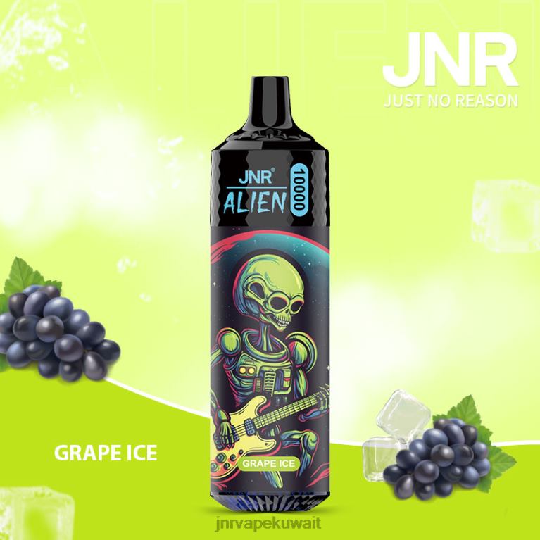jnr أجنبي - JNR Vape Nicotine 6V8DF128 جليد العنب