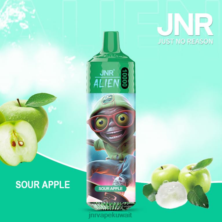 jnr أجنبي - JNR Vape Nicotine 6V8DF138 حامض التفاح