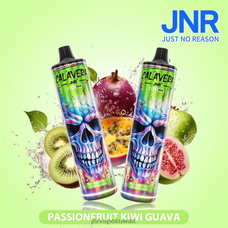 jnr كالافيرا - JNR Vape Nicotine 6V8DF298 الجوافة والكيوي والعاطفة