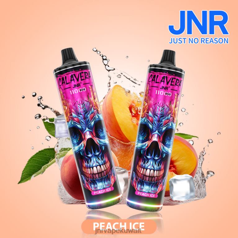 jnr كالافيرا - JNR Vape Nicotine Content 6V8DF296 جليد الخوخ