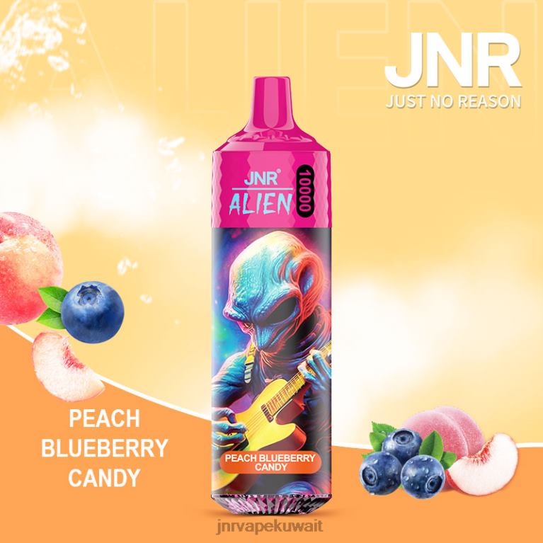 jnr أجنبي - JNR Vape Review 6V8DF150 حلوى الخوخ والتوت